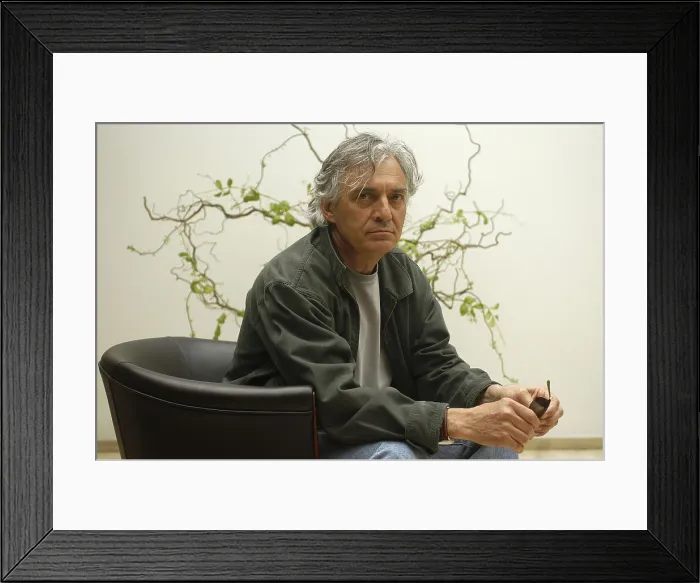 Framed Print : DUBOISJean Paul (1950). Writer. 2005. Oscar Elias / AISA / Everett Collection (184399)**US SALES ONLY** Framed Print : DUBOISJean Paul (1950). Writer. 2005. Oscar Elias / AISA / Everett Collection (184399)**US SALES ONLY**