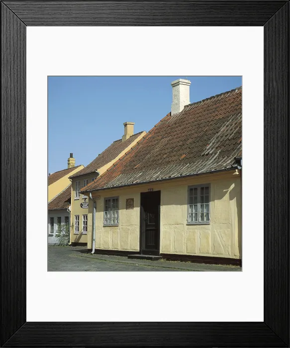 Framed Print : ANDERSEN, Hans Christian (1805-1875). Hans Christian Andersen's house in Odense. DENMARK. FUNEN. Odense. H. C. Andersens House Museum. AISA / Everett Collection**US SALES ONLY** Framed Print : ANDERSEN, Hans Christian (1805-1875). Hans Christian Andersen's house in Odense. DENMARK. FUNEN. Odense. H. C. Andersens House Museum. AISA / Everett Collection**US SALES ONLY**