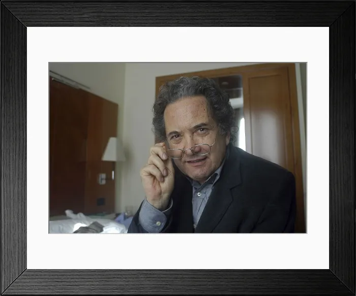 Framed Print : PIGLIARicardo (1941). Writer. 2005. Oscar Elias / AISA / Everett Collection (184381)**US SALES ONLY**