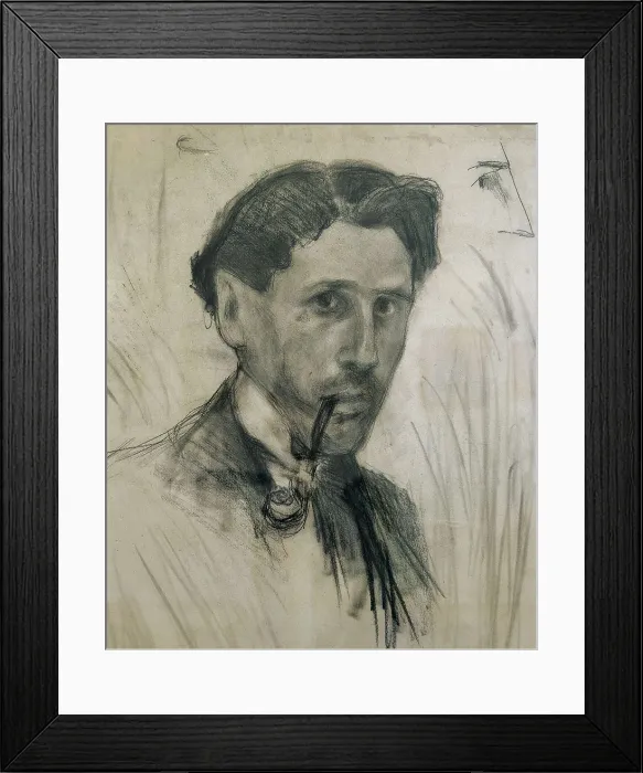 Framed Print : GARGALLO, Pablo (1881-1934). Self-portrait with Pipe. 1901. Charcoal on Canson paper. Drawing. SPAIN. Zaragoza. Pablo Gargallo Museum. AISA / Everett Collection**US SALES ONLY** Framed Print : GARGALLO, Pablo (1881-1934). Self-portrait with Pipe. 1901. Charcoal on Canson paper. Drawing. SPAIN. Zaragoza. Pablo Gargallo Museum. AISA / Everett Collection**US SALES ONLY**