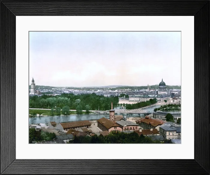 Framed Print : Germany, Potsdam, Berlin, photochrom, circa 1900