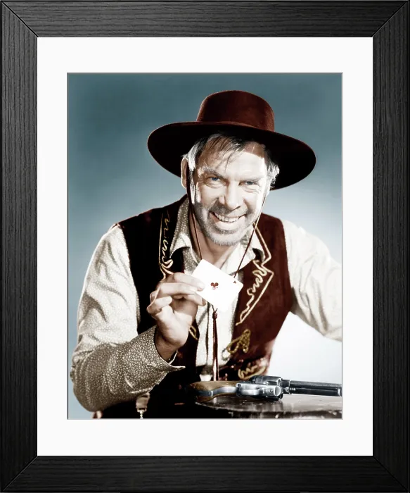 Framed Print : THE MAN WHO SHOT LIBERTY VALANCE, Lee Marvin, 1962