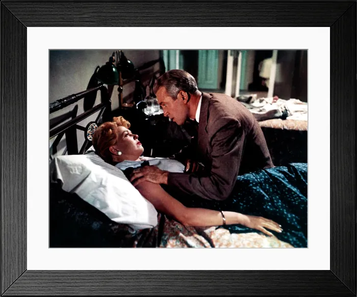 Framed Print : THE MAN WHO KNEW TOO MUCH, Doris Day, James Stewart, 1956