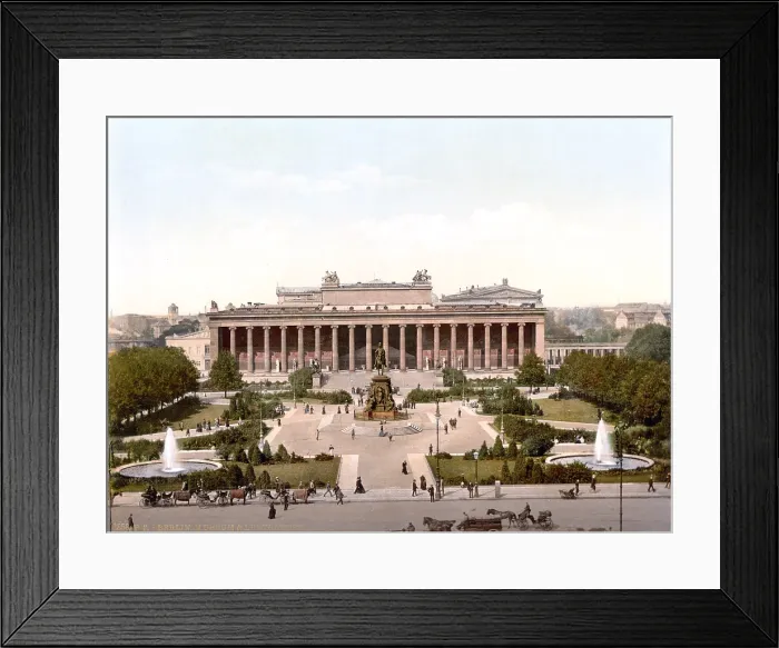 Framed Print : Germany, The Berlin Museum, Berlin, photochrom, circa early 1900s