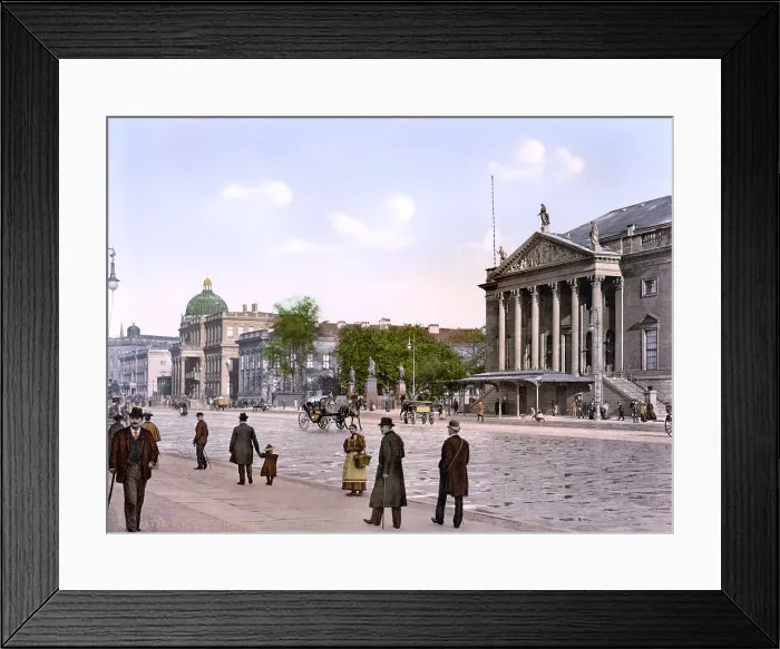 Framed Print : Germany, Opera, Berlin, photochrom, circa early 1900s