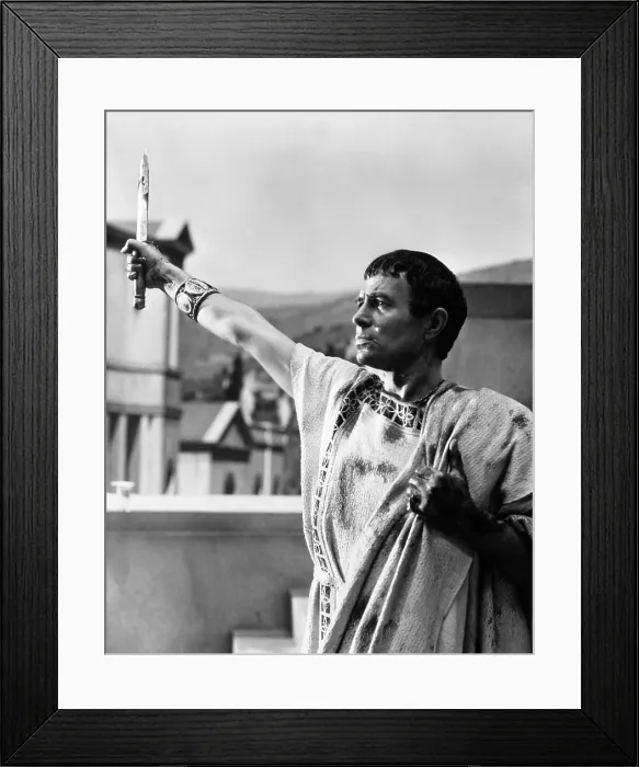 Framed Print : JULIUS CAESAR, James Mason, 1953