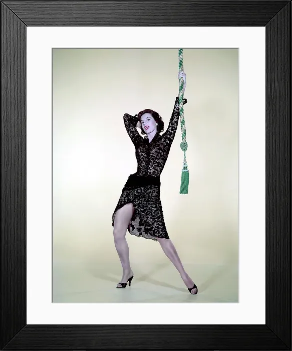 Framed Print : MEET ME IN LAS VEGAS, Cyd Charisse, 1956