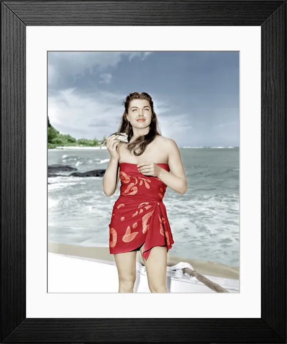 Framed Print : PAGAN LOVE SONG, Esther Williams, 1950