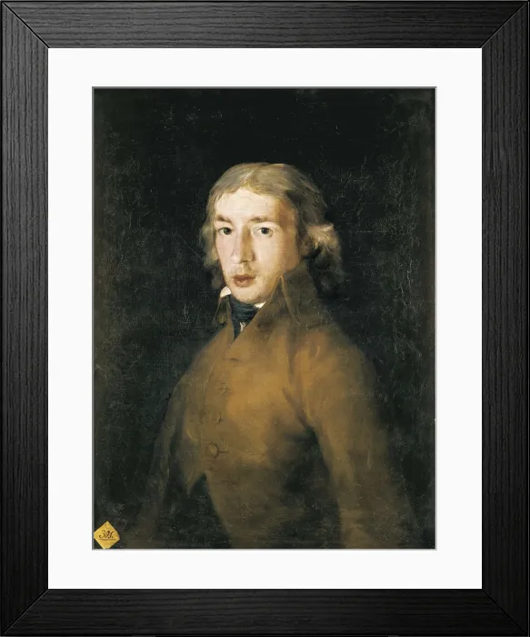 Framed Print : GOYA Y LUCIENTES, Francisco de (1746-1828). Leandro Fernndez de Moratn. 1799. Oil on canvas. SPAIN. Madrid. St. Fernando Royal Academy Museum Framed Print : GOYA Y LUCIENTES, Francisco de (1746-1828). Leandro Fernndez de Moratn. 1799. Oil on canvas. SPAIN. Madrid. St. Fernando Royal Academy Museum