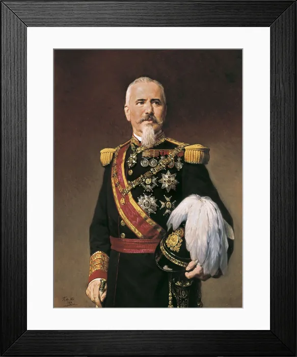 Framed Print : MADRAZO, Federico (1815-1894). Arsenio Martnez Campos. 1880s. Oil on canvas. SPAIN. Madrid. Senate Palace. AISA / Everett Collection**US SALES ONLY** Framed Print : MADRAZO, Federico (1815-1894). Arsenio Martnez Campos. 1880s. Oil on canvas. SPAIN. Madrid. Senate Palace. AISA / Everett Collection**US SALES ONLY**