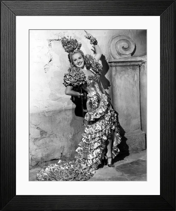 Framed Print : DOWN ARGENTINE WAY, Betty Grable, 1940, TM & Copyright (c) 20th Century Fox Film Corp. All rights reserved Framed Print : DOWN ARGENTINE WAY, Betty Grable, 1940, TM & Copyright (c) 20th Century Fox Film Corp. All rights reserved