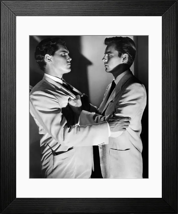 Framed Print : A KISS BEFORE DYING, Jeffrey Hunter, Robert Wagner, 1956 Framed Print : A KISS BEFORE DYING, Jeffrey Hunter, Robert Wagner, 1956