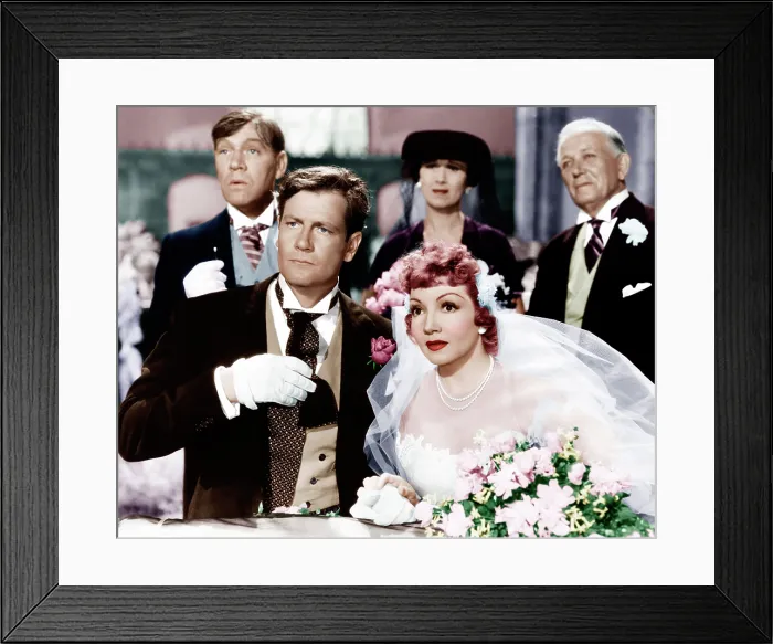 Framed Print : THE PALM BEACH STORY, from left: Joel McCrea, Claudette Colbert, 1942 Framed Print : THE PALM BEACH STORY, from left: Joel McCrea, Claudette Colbert, 1942