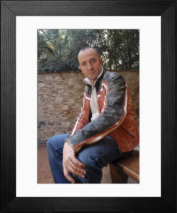 Framed Print : CLAUDELPhilippe (1962). Writer. 2005. Oscar Elias / AISA / Everett Collection (184430)**US SALES ONLY**