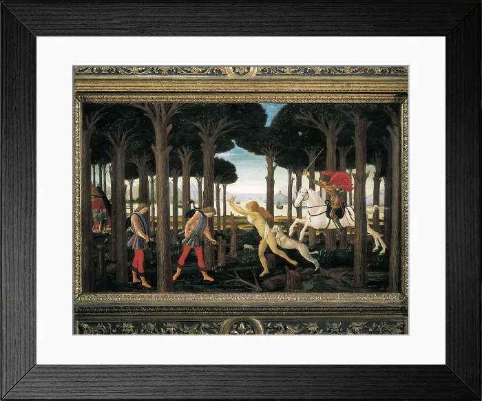 Framed Print : AISA / Everett Collection BOTTICELLI, Alessandro di Mariano dei Filipepi, also called Sandro (1445-1510)