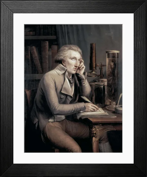 Framed Print : BREE, Mathieu Ignace Van (1773-1839). Portrait of Cuvier. 1798. Neoclassicism. Oil on canvas. FRANCE. Paris. Natural History Museum. AISA / Everett Collection**US SALES ONLY** Framed Print : BREE, Mathieu Ignace Van (1773-1839). Portrait of Cuvier. 1798. Neoclassicism. Oil on canvas. FRANCE. Paris. Natural History Museum. AISA / Everett Collection**US SALES ONLY**