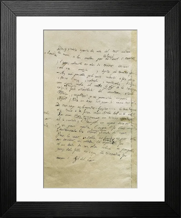 Framed Print : VERDAGUER i SANTALO, Jacint (1845-1902). 'La Atlntida' (The Atlantis)