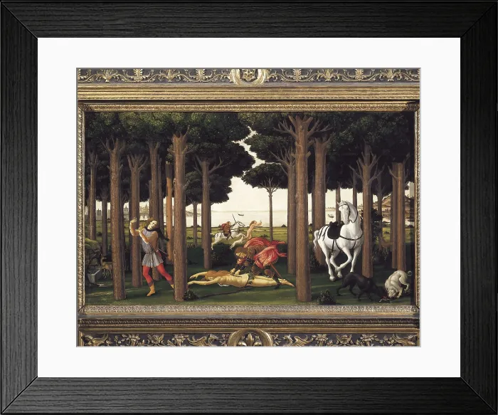 Framed Print : AISA / Everett Collection BOTTICELLI, Alessandro di Mariano dei Filipepi, also called Sandro (1445-1510)