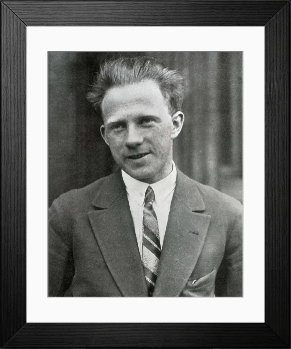Framed Print : HEISENBERG, Werner (1901-1976). AISA / Everett Collection**US SALES ONLY** Framed Print : HEISENBERG, Werner (1901-1976). AISA / Everett Collection**US SALES ONLY**