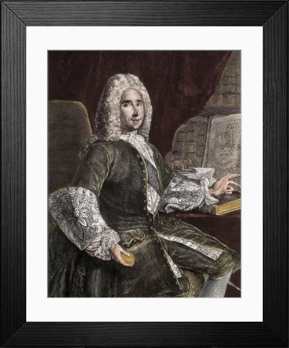 Framed Print : REAUMUR, Rene-Antoine Ferchault de (1683-1757). Engraving. FRANCE. Paris. Bibliothque des Arts Dcoratifs (Decorative Arts Library). AISA / Everett Collection**US SALES ONLY** Framed Print : REAUMUR, Rene-Antoine Ferchault de (1683-1757). Engraving. FRANCE. Paris. Bibliothque des Arts Dcoratifs (Decorative Arts Library). AISA / Everett Collection**US SALES ONLY**