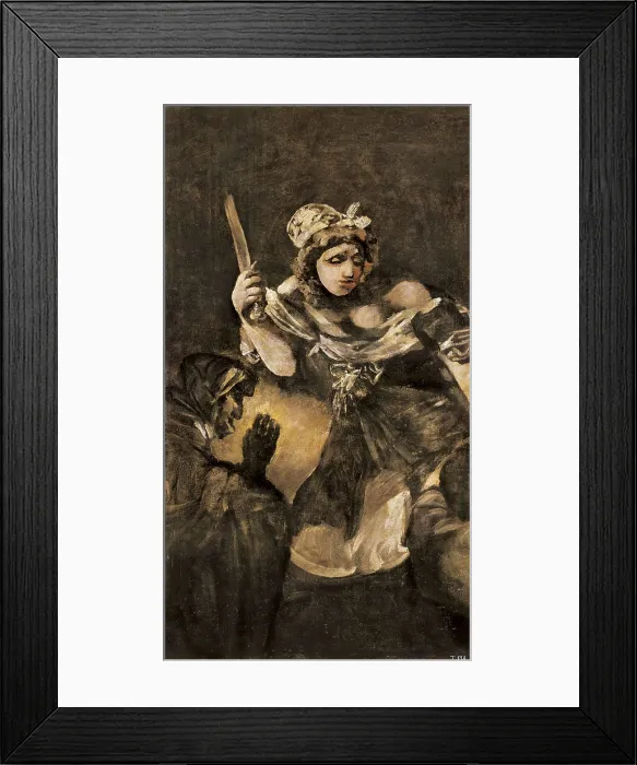 Framed Print : GOYA Y LUCIENTES, Francisco de (1746-1828). Judith and Holophernes. 1819 - 1823. Mural painting mounted on canvas Framed Print : GOYA Y LUCIENTES, Francisco de (1746-1828). Judith and Holophernes. 1819 - 1823. Mural painting mounted on canvas