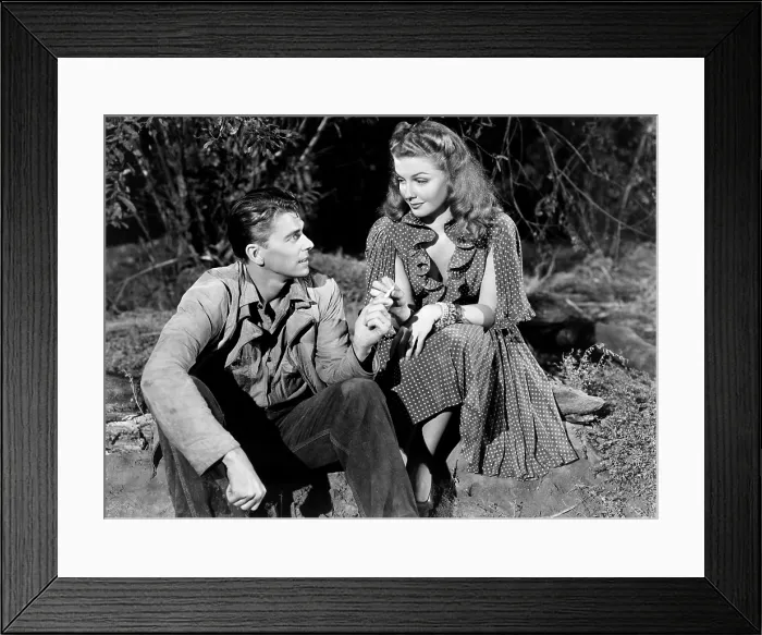 Framed Print : JUKE GIRL, from left, Ronald Reagan, Ann Sheridan, 1942 Framed Print : JUKE GIRL, from left, Ronald Reagan, Ann Sheridan, 1942