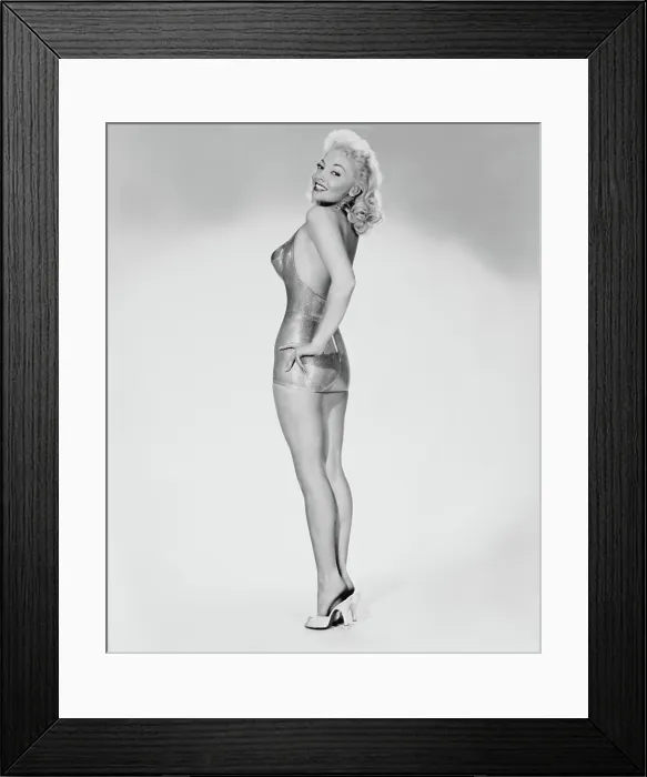 Framed Print : JUNGLE HEAT, Mari Blanchard, 1957 Framed Print : JUNGLE HEAT, Mari Blanchard, 1957