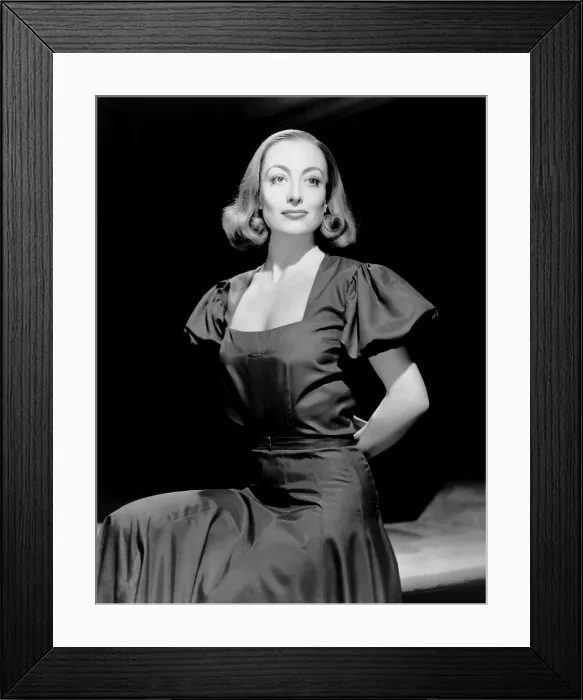 Framed Print : THE BRIDE WORE RED, Joan Crawford, in a dress by Adrian, 1937