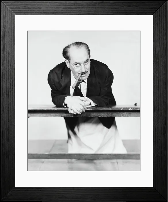 Framed Print : DOUBLE DYNAMITE, Groucho Marx, 1951
