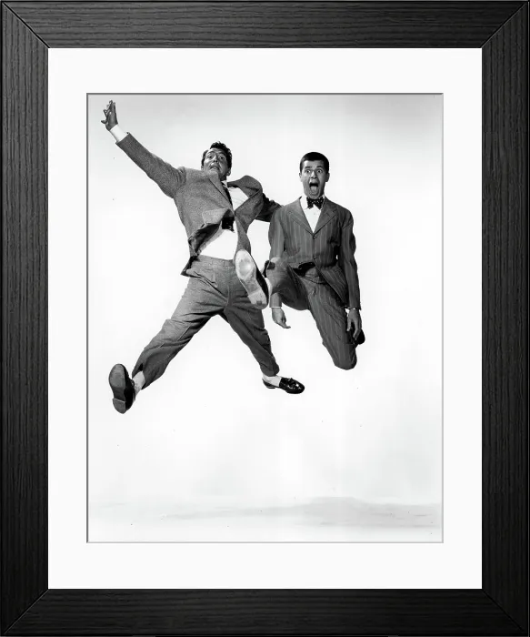 Framed Print : JUMPING JACKS, Dean Martin, Jerry Lewis, 1952 Framed Print : JUMPING JACKS, Dean Martin, Jerry Lewis, 1952