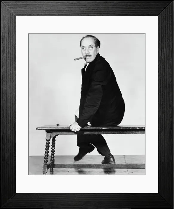 Framed Print : DOUBLE DYNAMITE, Groucho Marx, 1951 Framed Print : DOUBLE DYNAMITE, Groucho Marx, 1951