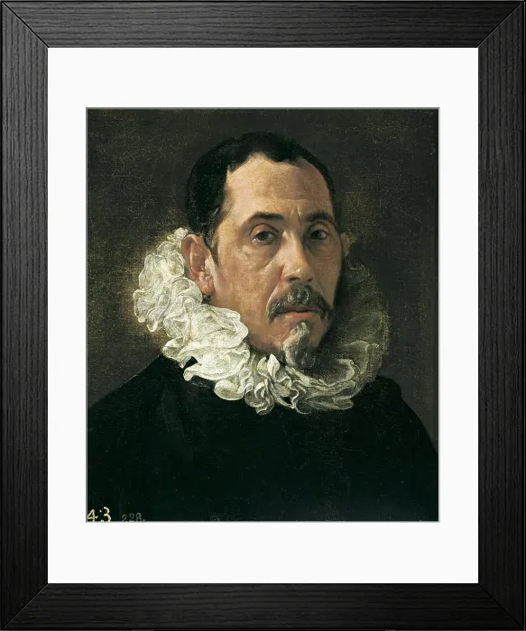 Framed Print : VELAZQUEZ, Diego Rodrguez de Silva (1599-1660). Francisco Pacheco. 1619. Baroque art. Oil on canvas. SPAIN. Madrid. Prado Museum. AISA / Everett Collection**US SALES ONLY** Framed Print : VELAZQUEZ, Diego Rodrguez de Silva (1599-1660). Francisco Pacheco. 1619. Baroque art. Oil on canvas. SPAIN. Madrid. Prado Museum. AISA / Everett Collection**US SALES ONLY**