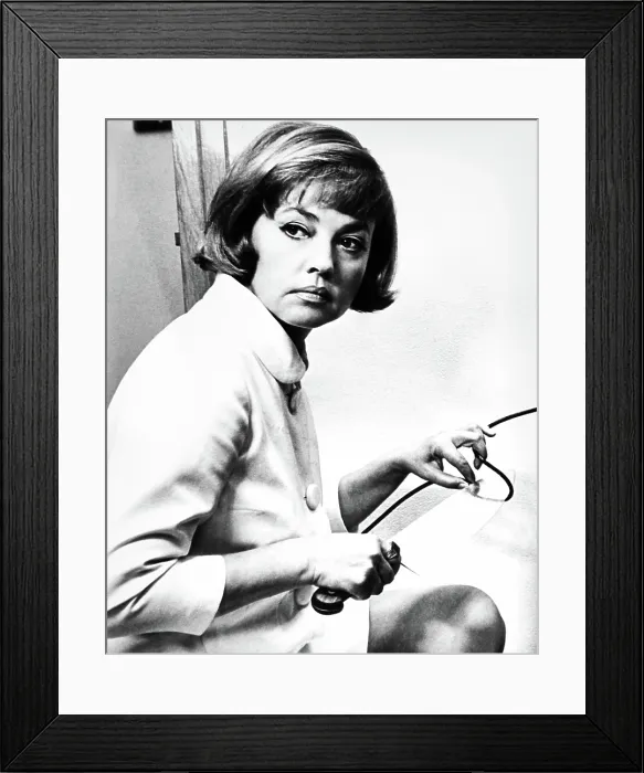 Framed Print : THE BRIDE WORE BLACK, (aka LA MARIEE ETAIT EN NOIR), Jeanne Moreau, 1968 Framed Print : THE BRIDE WORE BLACK, (aka LA MARIEE ETAIT EN NOIR), Jeanne Moreau, 1968