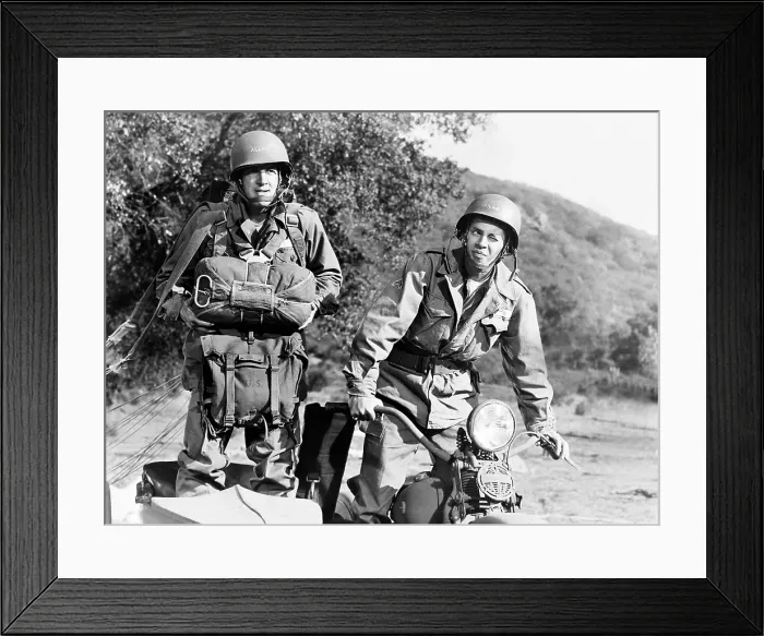 Framed Print : JUMPING JACKS, from left: Dean Martin, Jerry Lewis, 1952