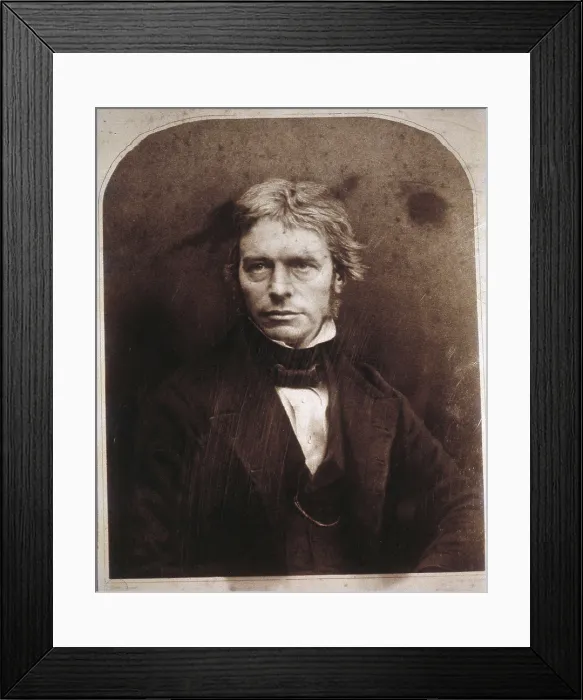 Framed Print : FARADAY, Michael (1791-1867). AISA / Everett Collection**US SALES ONLY** Framed Print : FARADAY, Michael (1791-1867). AISA / Everett Collection**US SALES ONLY**