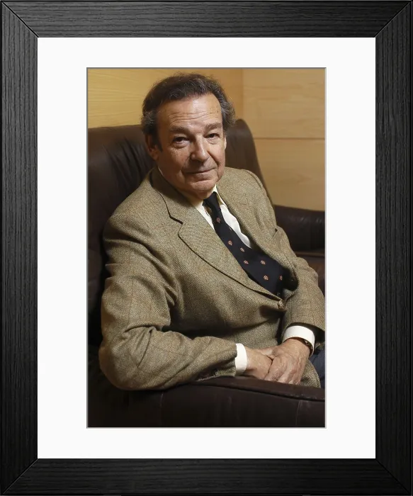 Framed Print : RACIONEROLuis (1940). Writer. 2005. Oscar Elias / AISA / Everett Collection (184450)**US SALES ONLY**
