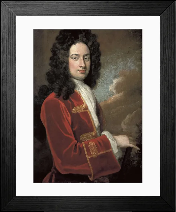 Framed Print : Kneller, Sir Godfrey, Baronet, Gottfried Kniller, called (1646-1723). James Stanhope. ca. 1705 - ca. 1710. Baroque art. Oil on canvas. UNITED KINGDOM. London Framed Print : Kneller, Sir Godfrey, Baronet, Gottfried Kniller, called (1646-1723). James Stanhope. ca. 1705 - ca. 1710. Baroque art. Oil on canvas. UNITED KINGDOM. London