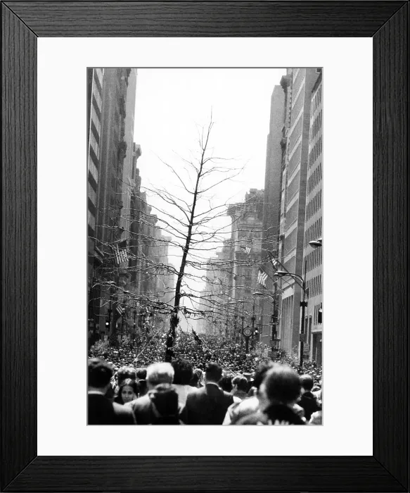 Framed Print : Earth Day, New York City, April 22, 1970. Courtesy: CSU Archives  /  Everett Collection