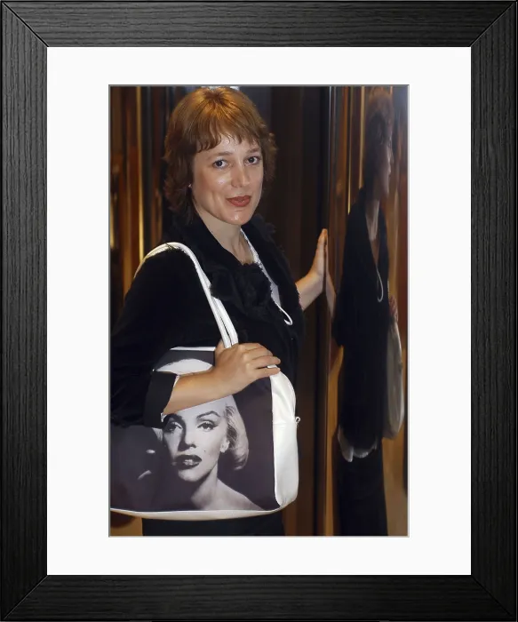 Framed Print : VALLVEYAngela (1964). Writer. 2005. Oscar Elias / AISA / Everett Collection (184435)**US SALES ONLY**