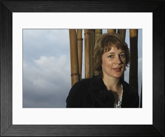 Framed Print : VALLVEYAngela (1964). Writer. 2005. Oscar Elias / AISA / Everett Collection (184437)**US SALES ONLY**