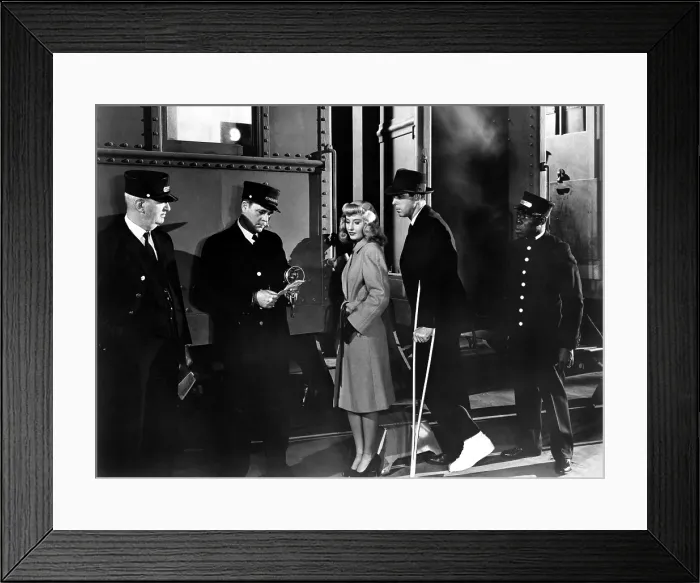 Framed Print : DOUBLE INDEMNITY, Barbara Stanwyck, Fred MacMurray, 1944