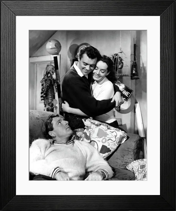 Framed Print : DOCTOR IN THE HOUSE, Kenneth More, Dirk Bogarde, Suzanne Cloutier, 1954
