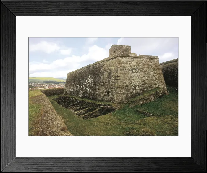 Framed Print : PORTUGAL. AZORES. ISLA TERCEIRA. Angra de Heroismo. Castle of Sao Joao Baptista (16th-17th c.). AISA / Everett Collection**US SALES ONLY**
