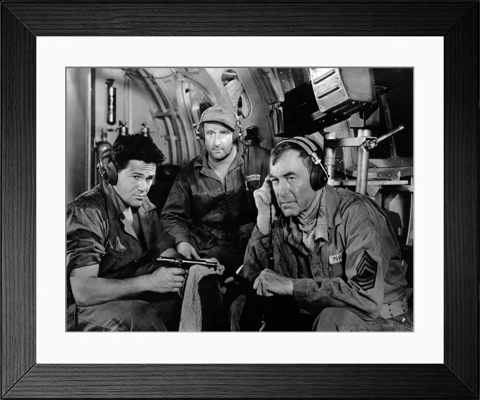 Framed Print : AIR FORCE, John Garfield, George Tobias, Harry Carey, 1943 Framed Print : AIR FORCE, John Garfield, George Tobias, Harry Carey, 1943