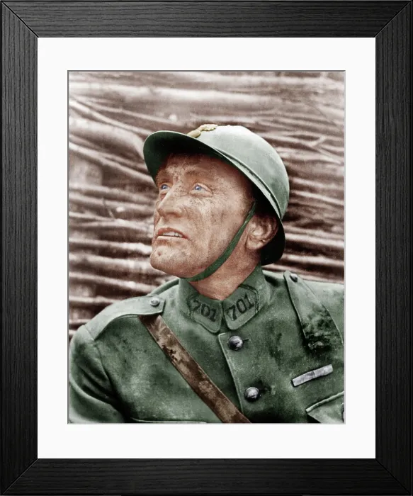 Framed Print : PATHS OF GLORY, Kirk Douglas, 1957 Framed Print : PATHS OF GLORY, Kirk Douglas, 1957