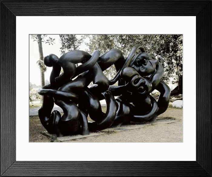 Framed Print : BERROCAL, Miguel (1933). Monument to Picasso. 1976. SPAIN. Malaga. Sculpture. AISA / Everett Collection - Image has fine art copyright Framed Print : BERROCAL, Miguel (1933). Monument to Picasso. 1976. SPAIN. Malaga. Sculpture. AISA / Everett Collection - Image has fine art copyright