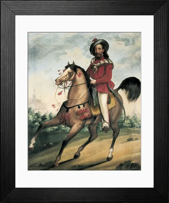 Framed Print : Garibaldi defending Rome. 1849. Litography. ITALY. Milan. Risorgimento Museum. AISA / Everett Collection**US SALES ONLY** Framed Print : Garibaldi defending Rome. 1849. Litography. ITALY. Milan. Risorgimento Museum. AISA / Everett Collection**US SALES ONLY**