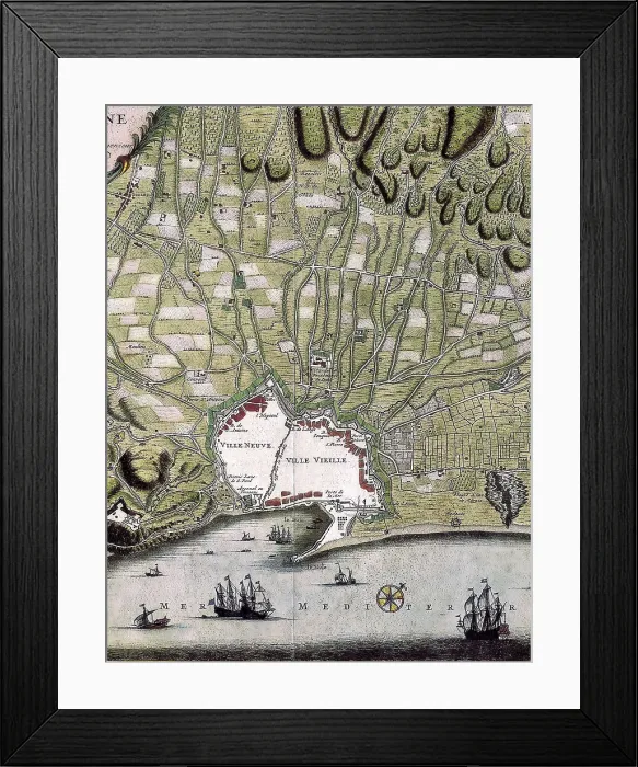 Framed Print : Barcelona (1706). Map by Nicolaus Visscher, made in Amsterdam. Litography. SPAIN. Barcelona. Barcelona City History Museum. AISA / Everett Collection**US SALES ONLY** Framed Print : Barcelona (1706). Map by Nicolaus Visscher, made in Amsterdam. Litography. SPAIN. Barcelona. Barcelona City History Museum. AISA / Everett Collection**US SALES ONLY**