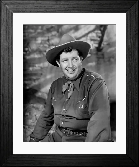 Framed Print : BUCK BENNY RIDES AGAIN, Andy Devine, 1940