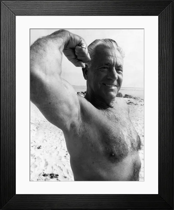 Framed Print : Charles Atlas, 1969. Courtesy: CSU Archives / Everett Collection